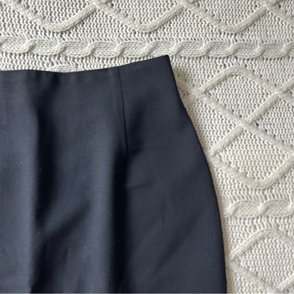 Mexx Wool Blend Black Pencil Skirt - Picture 2 of 6